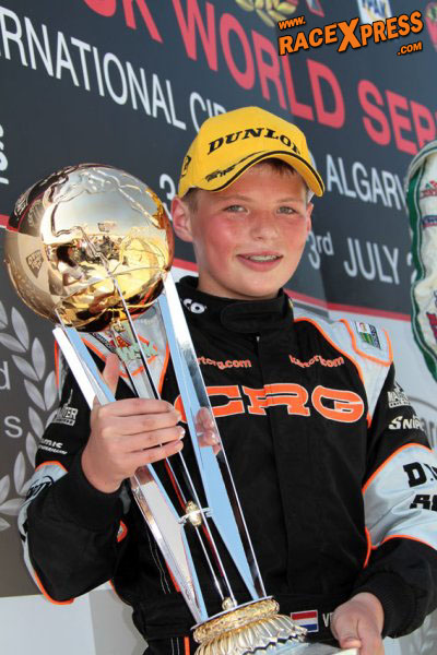 Max Verstappen weer in de prijzen